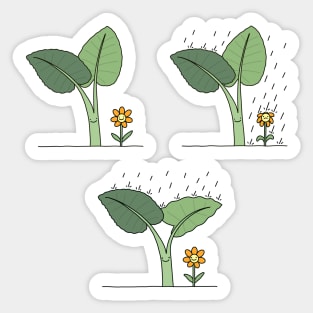 Plant seeds of kindness Sticker